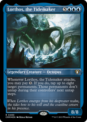Lorthos, the Tidemaker (Etched)
