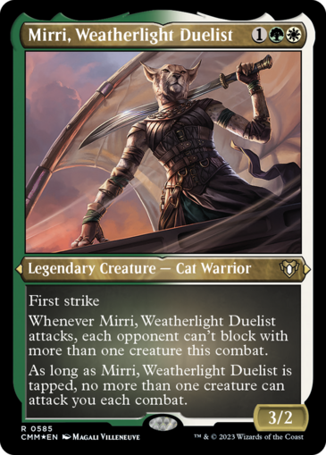 Mirri, Weatherlight Duelist (Etched)