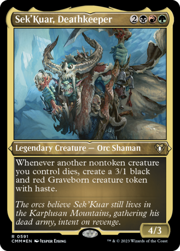 Sek'Kuar, Deathkeeper (Etched)