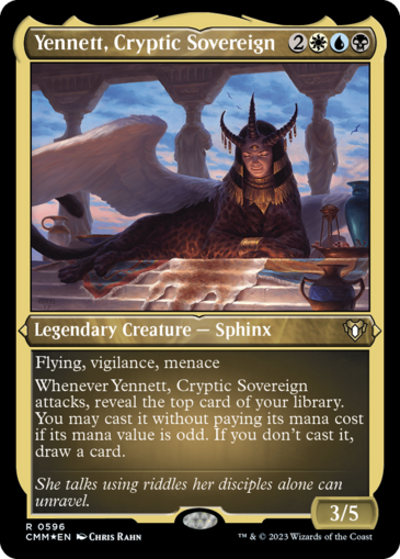 Yennett, Cryptic Sovereign (Etched)
