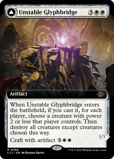 Unstable Glyphbridge // Sandswirl Wanderglyph (extended)