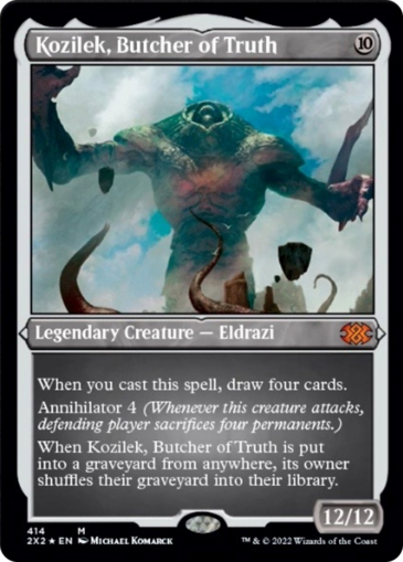 Kozilek, Butcher of Truth V2 (Etched)