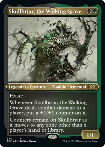 Skullbriar, the Walking Grave (Etched)