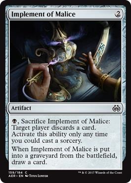 Implement of Malice
