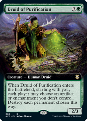 Druid of Purification (Extended Artwork)