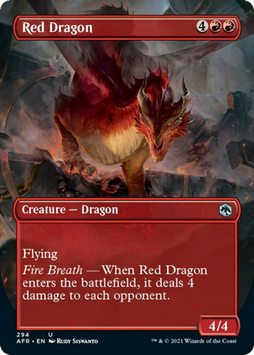Red Dragon (Borderless)