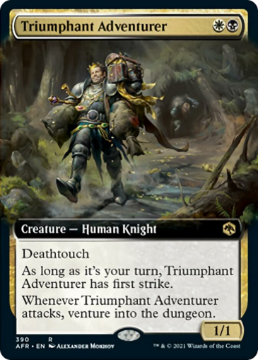 Triumphant Adventurer (Extended Artwork)