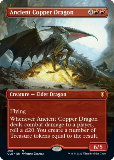 Ancient Copper Dragon (Borderless)