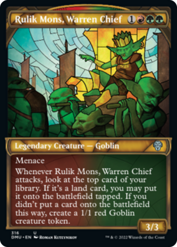 Rulik Mons, Warren Chief V1 (Stained Glass)