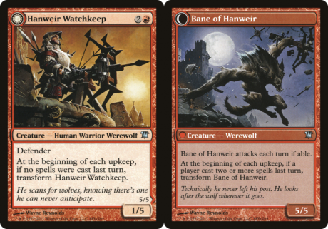 Hanweir Watchkeep // Bane of Hanweir