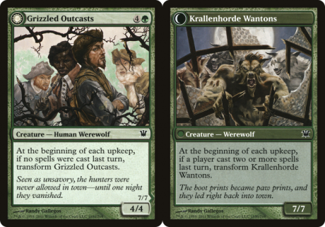 Grizzled Outcasts // Krallenhorde Wantons
