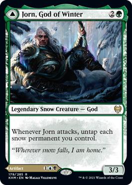 Jorn, God of Winter / Kaldring, the RimeStaff
