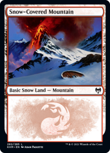 Snow-Covered Mountain V1