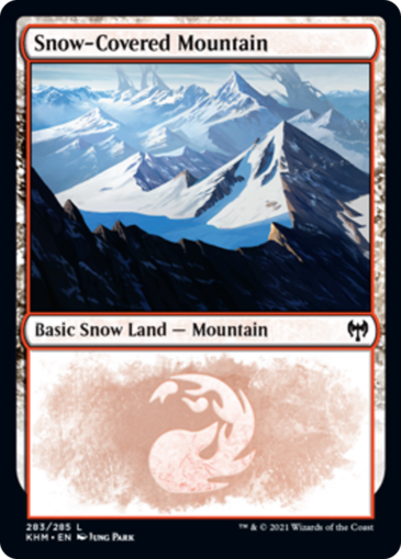 Snow-Covered Mountain V2