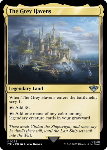 MTG Minas Tirith (0341) Borderless The Lord of the Rings MTG Card