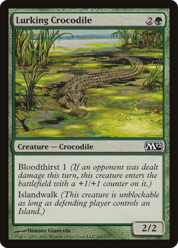 Lurking Crocodile