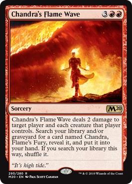 Chandra's Flame Wave
