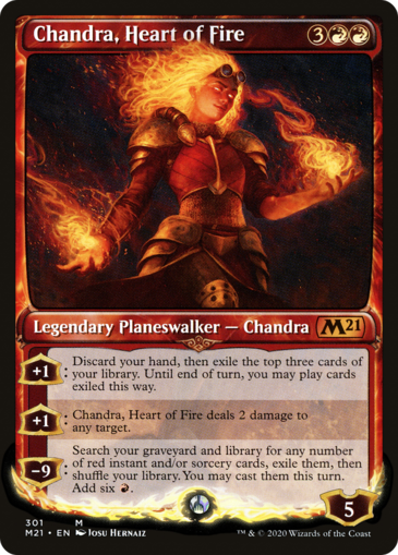 Chandra, Heart of Fire V3