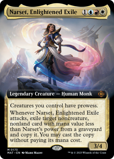 Narset, Enlightened Exile V3 (Extended)