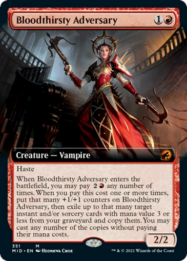 Bloodthirsty Adversary (Extended Artwork)