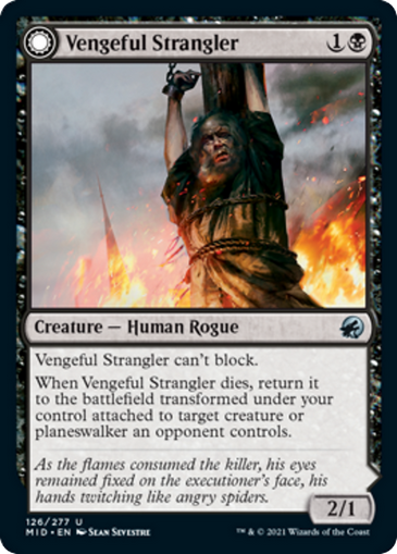 Vengeful Strangler // Strangling Grasp