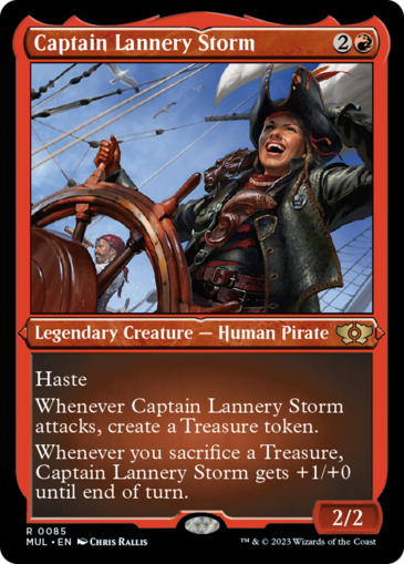 Captain Lannery Storm (Etched)