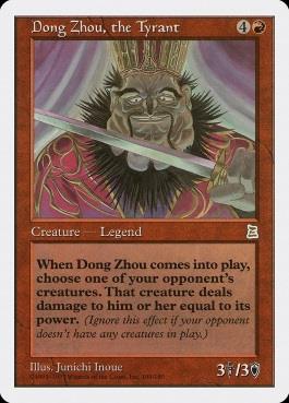 Dong Zhou, the Tyrant