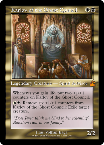 Karlov of the Ghost Council V1 (retro)