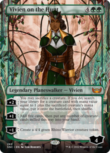 Vivien on the Hunt V1 (Borderless)