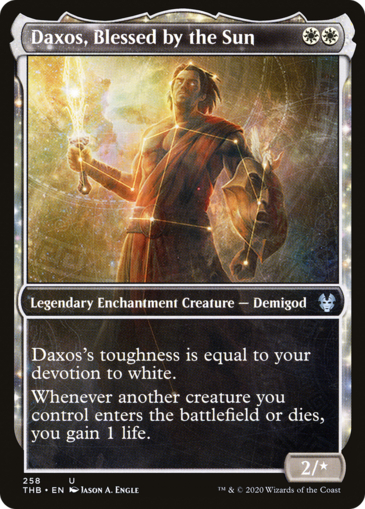 Daxos, Blessed by the Sun V2