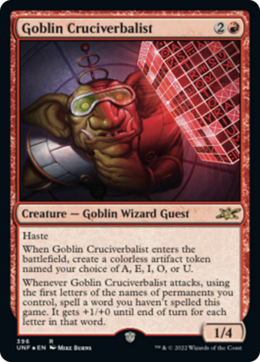 Goblin Cruciverbalist (Galaxy Foil)