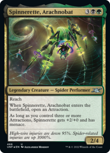 Spinnerette, Arachnobat V2 (Galaxy Foil)