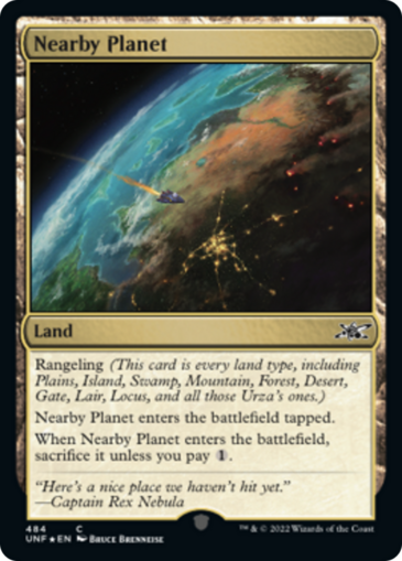 Nearby Planet (Galaxy Foil)