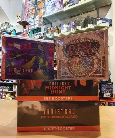 Magic und FaB Boosterdisplays