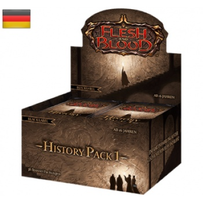 History Pack 1 Black Label Boosterdisplay (DE)