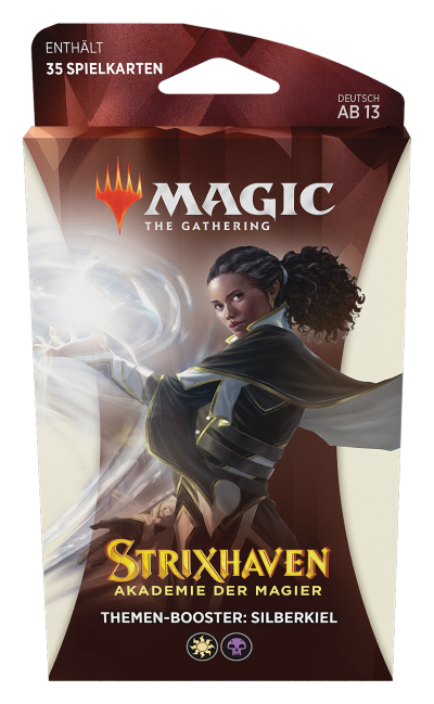 Strixhaven: Akademie der Magier Theme Booster - Silberkiel (WB)