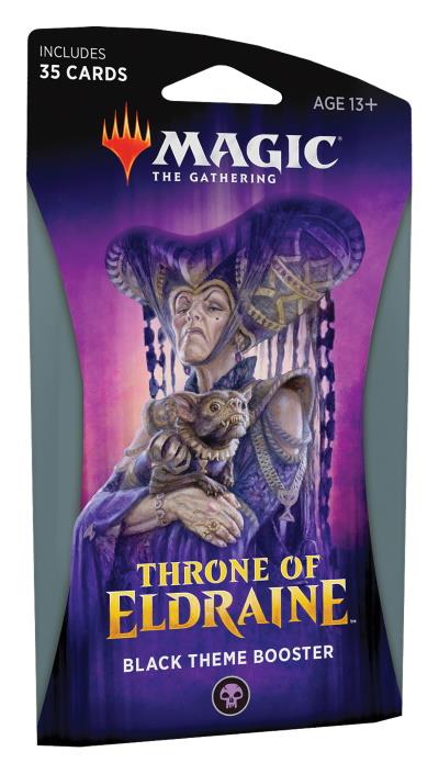 Throne of Eldraine Theme Booster (engl.) - Black