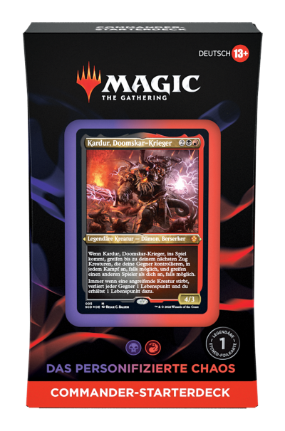 Starter Commander Deck 2022 - Das personifizierte Chaos (DE)