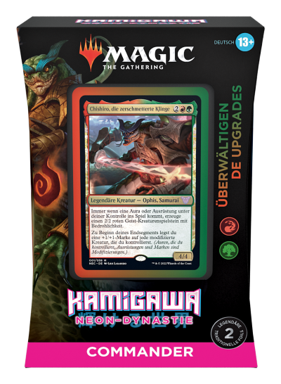 Kamigawa: Neon-Dynastie Commander Deck: Überwältigende Upgrades (DE)