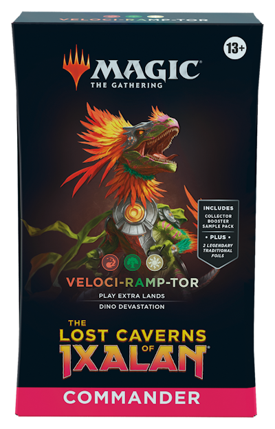 The Lost Caverns of Ixalan Commander Deck - Veloci-Ramp-Tor (ENG)