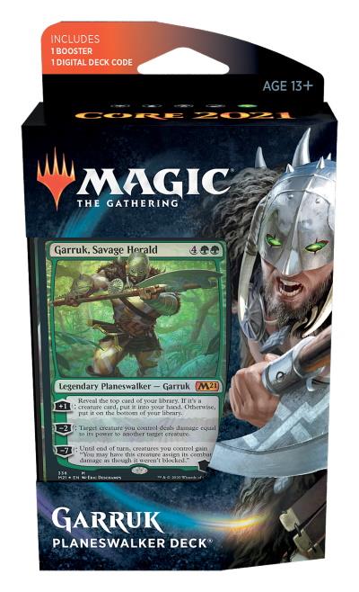 Core Set 2021 Planeswalker Deck (ENG) - Garruk