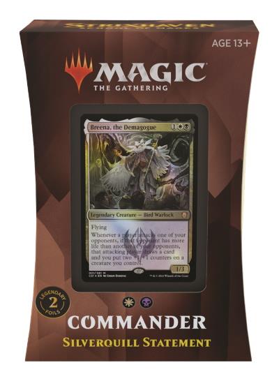 Strixhaven: School of Mages Commander Deck: Silverquill Statement (ENG)