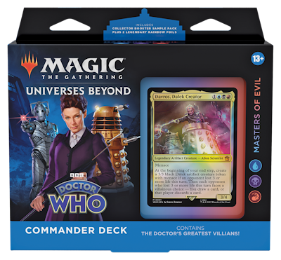 Universes Beyond: Doctor Who Commander Deck - Masters of Evil (ENG)