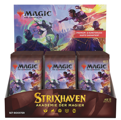Strixhaven: Akademie der Magier Set Boosterdisplay (DE)