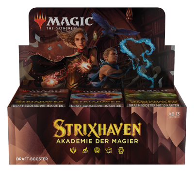 Strixhaven: Akademie der Magier Draft Boosterdisplay (DE)