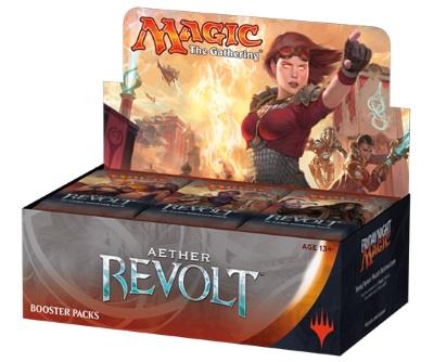 AEther Revolt Boosterdisplay (engl.)
