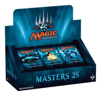 Masters 25 Boosterdisplay (engl.)