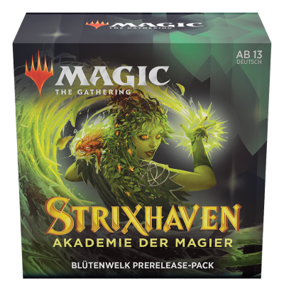 Strixhaven: Akademie der Magier Prerelease-Pack - Blütenwelk + 2 Booster gratis (DE)
