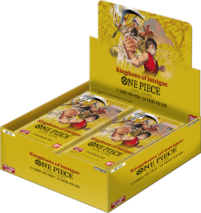 One Piece Card Game Kingdoms Of Intrigue OP04 Boosterdisplay (ENG)