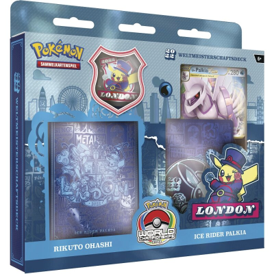 Pokemon World Champion Deck - Rikuto Ohashi - Ice Rider Palkia (DE)